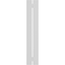 Ekena Millwork True Fit PVC Two Board Spaced Board-n-Batten Shutters, Raisin Brown, 11 1/4W x 44H, PR TFP101SBF11X044TB - alternate 3